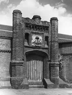 Historic Buildings In Suffolk Prints: Wolseys Gateway