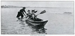 Women kayaking in northern France 1904 Women kayaking in northern France 1904