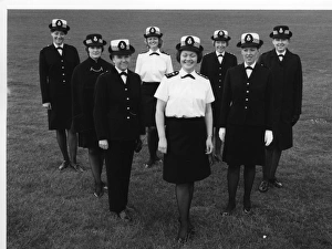 Eight women police officers in new Surrey uniform Eight women police officers in new Surrey uniform
