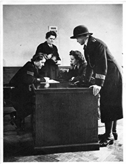 Women police officers at work, WEC, London Women police officers at work, WEC, London