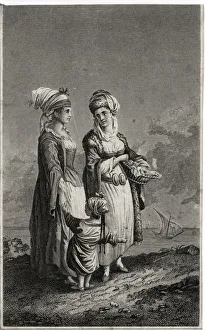 Women of Tina (Tinos) island, Greek Archipelago Women of Tina (Tinos) island, Greek Archipelago