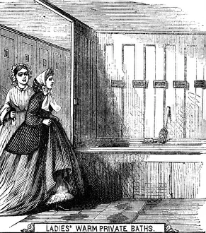 Public Baths London Prints: Womens Public Baths
