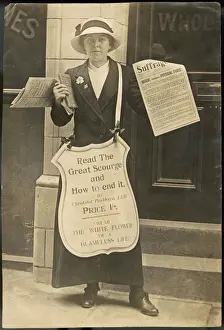Suffragette Prints: Womens Rights Print c1908