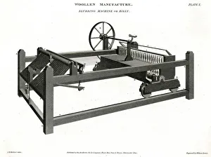 Woollen Manufacturing - Slubbing Machine or Billy Woollen Manufacturing - Slubbing Machine or Billy
