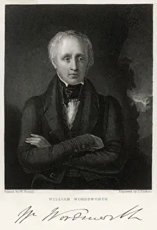 19th Century Literary Figure Prints: Wordsworth [Boxall]