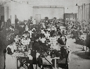 Workroom at Grooms Crippleage and Flower Girls Mission Workroom at Grooms Crippleage and Flower Girls Mission