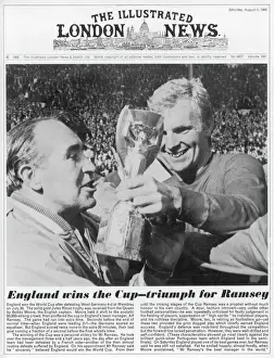 World Cup 1966 Print: England's Victory over Germany