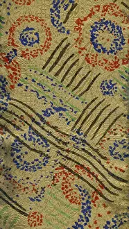 1937 Gold Background Abstract Print