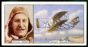 Vintage Airplane Models For Sale Prints: Wright and 1908 Biplane