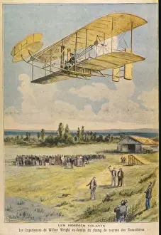 Wright Brothers Flight Prints: Wright Hunaudieres