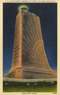 Wright Brothers Flight Prints: The Wright Memorial - Kill Devil Hills, USA