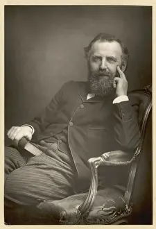 Print of William Thomas Stead in 1893