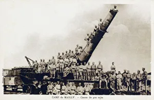 WW1 - French 400 mm railway howitzer and artillery squadron WW1 - French 400 mm railway howitzer and artillery squadron