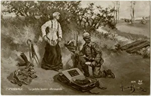 WW1 - German Espionage - in disguise as a woman WW1 - German Espionage - in disguise as a woman