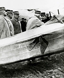 WW1 - Guynemer gets his Captains stripes, 3rd March 1917 WW1 - Guynemer gets his Captains stripes, 3rd March 1917