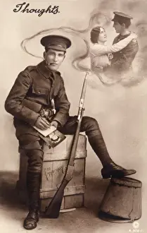WWI History Images Prints: Ww1 Postcard Thoughts