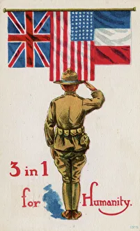 WW1 - USA Saving Humanity by joining the war WW1 - USA Saving Humanity by joining the war