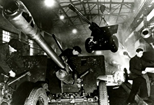 WW2 - Artillery Factory in Siberia, Russia WW2 - Artillery Factory in Siberia, Russia