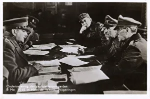WW2 - Capitulation of the German troops in the Netherlands WW2 - Capitulation of the German troops in the Netherlands