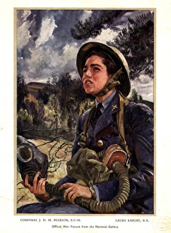 WW2 greetings card, Corporal Joan Pearson WW2 greetings card, Corporal Joan Pearson