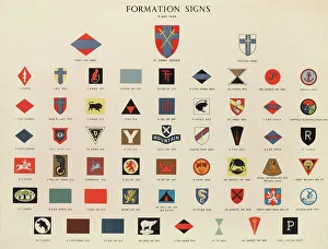 WW2 Poster -- Formation Signs WW2 Poster -- Formation Signs