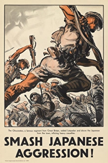 WW2 Poster -- Smash Japanese Aggression WW2 Poster -- Smash Japanese Aggression