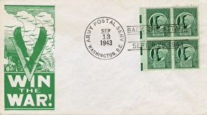WW2 - Propaganda first day cover - Win the War WW2 - Propaganda first day cover - Win the War