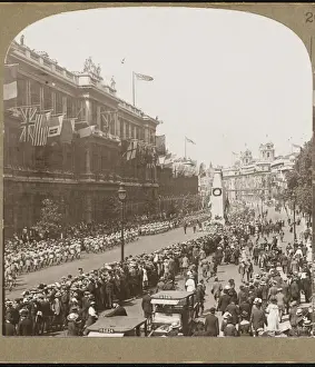 World War One Commemoration Prints: Wwi Peace Procession