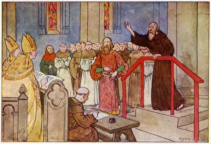 Wycliffe explains his thoughts before the Archbishop Wycliffe explains his thoughts before the Archbishop