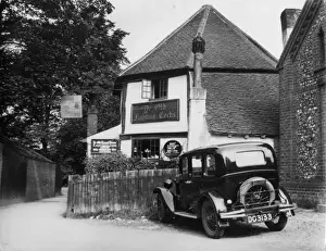 Ye Old Fighting Cocks Print, St Albans, Hertfordshire