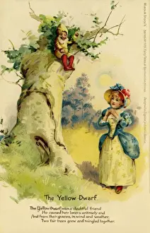 Nursery Rhyme Characters Prints: The Yellow Dwarf