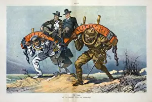 Early 20th Century Cartoons Prints: The yoke