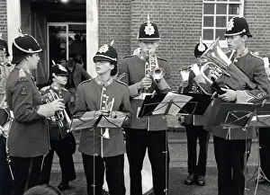 Young Bandsmen in Uniform Print, circa 1967