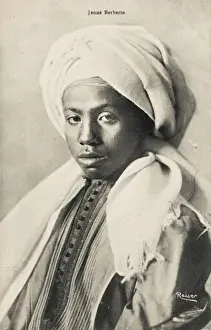 Traditional African Clothing Prints: Young Berber from Egypt