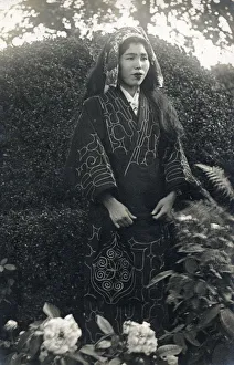 A young woman in Traditional Japanese costume - Taiwan A young woman in Traditional Japanese costume - Taiwan