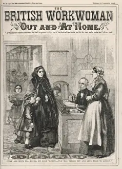 Victorian Era Social Issues Prints: Too Young to Work 1866
