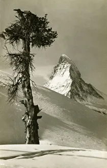 Zermatt with Riffelalp and Matterhorn, Valais, Switzerland Zermatt with Riffelalp and Matterhorn, Valais, Switzerland