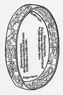 Ancient Astronomy Art Prints: ZODIAC