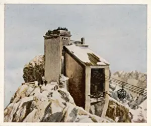 Zugspitz Cable Railway Print - World's Highest at the Time