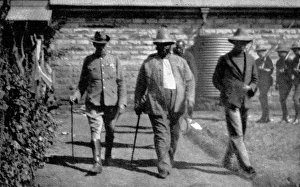 Zulu war. Dinizulus slovenly kraal at Usutu. Dinizulu being Zulu war. Dinizulus slovenly kraal at Usutu. Dinizulu being