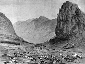 The Zulu war. Lord Chelmsfords retreat from Isandhlwana the The Zulu war. Lord Chelmsfords retreat from Isandhlwana the