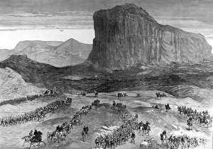 The Zulu war. Scene of the Battle of Isandula (Isandhlwana) The Zulu war. Scene of the Battle of Isandula (Isandhlwana)