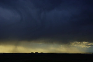 Evening rain storm in spring, over Hadrians Wall, view point Plenmeller Common Evening rain storm in spring, over Hadrians Wall, view point Plenmeller Common
