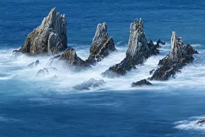 Gueirua / Gairua beach - Asturias, Spain. Date: 14-Apr-18 Gueirua / Gairua beach - Asturias, Spain. Date: 14-Apr-18