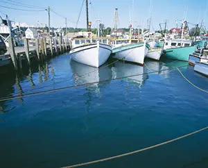 North American Coastal Scenes Prints: Harbour Tide FG 6473 Sequence 2 of 2