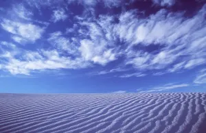 Cloudy Desert Sky Prints: DESERT - Sky, Clouds & Dunes