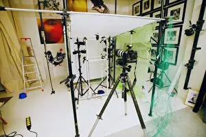 Studio Photography Setup Prints: Photographer's studio