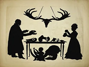 1829 Silhouette William & Frank Buckland 1829 Silhouette William & Frank Buckland 1829 Silhouette William & Frank Buckland 1829 Silhouette William & Frank Buckland