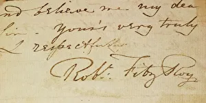1843 Captain Robert Fitzroy Darwins capn 1843 Captain Robert Fitzroy Darwins capn