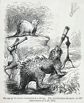1861 Punch Dinosaurs & Comet cartoon 1861 Punch Dinosaurs & Comet cartoon 1861 Punch Dinosaurs & Comet cartoon 1861 Punch Dinosaurs & Comet cartoon